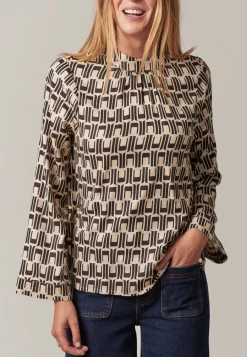 Deeluxe Blouse ESTINA Moka Cheap
