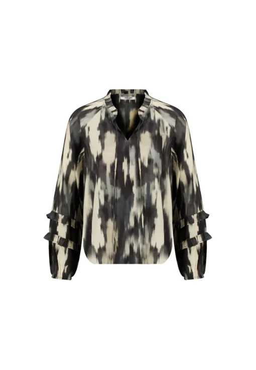 Deeluxe Blouse NOELINE Grey Cheap
