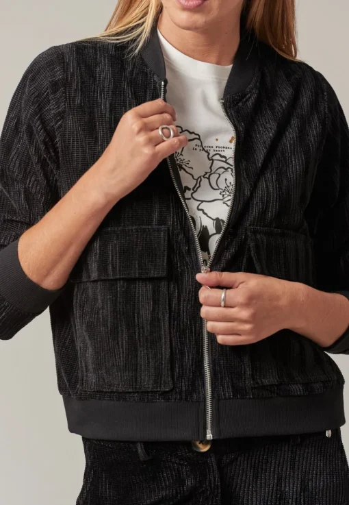 Deeluxe Blouson AORIA Black New