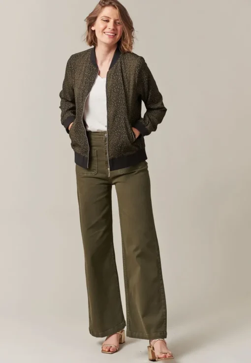 Deeluxe Blouson DORIANA Khaki Discount