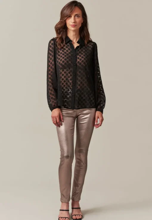 Deeluxe Chemise INDIRA Black Sale