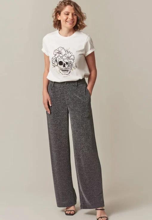 Deeluxe Pantalon COMETE Silver Cheap