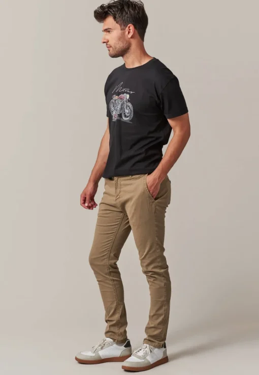 Deeluxe Pantalon REYNOLD Lighttaupe Outlet