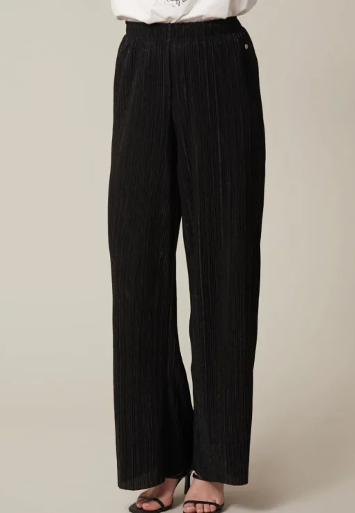 Deeluxe Pantalon RIVIA Black Flash Sale