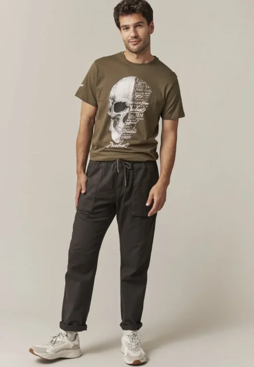 Deeluxe Pantalon TYLER Charcoal Cheap