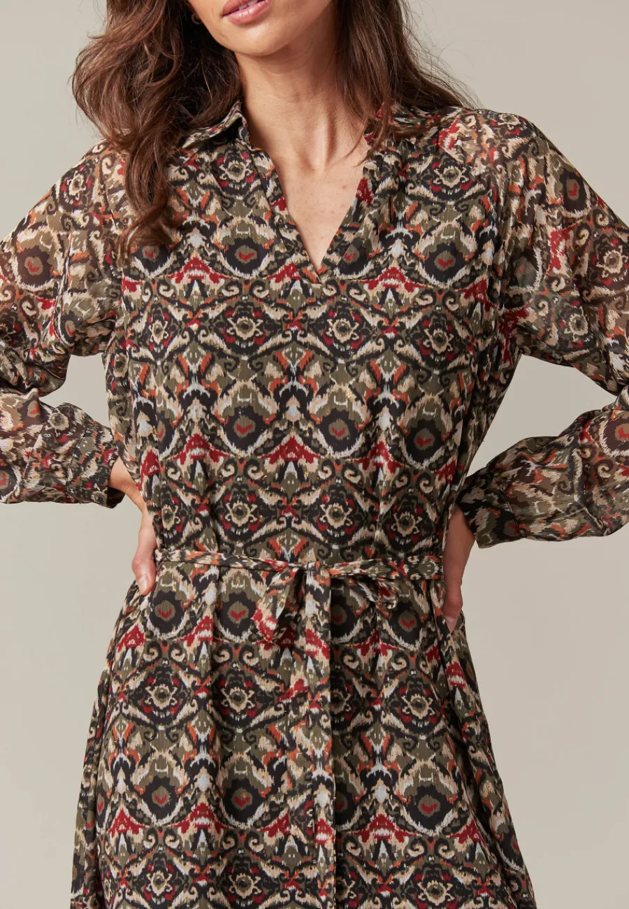 Deeluxe Robe ISAURE Khaki Online