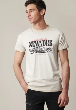 Deeluxe T-Shirt ARLINGTON Greige Flash Sale