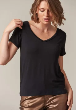 Deeluxe T-Shirt CASA Black Fashion