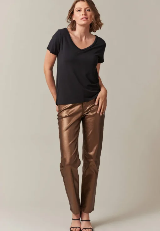 Deeluxe T-Shirt CASA Black Fashion