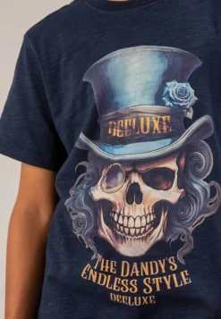 Deeluxe T-Shirt DANDY Navy Flash Sale