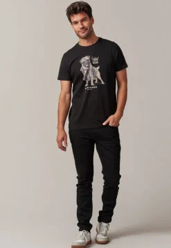 Deeluxe T-Shirt DOGGY Black Clearance