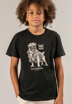 Deeluxe T-Shirt DOGGY Black Best Sale