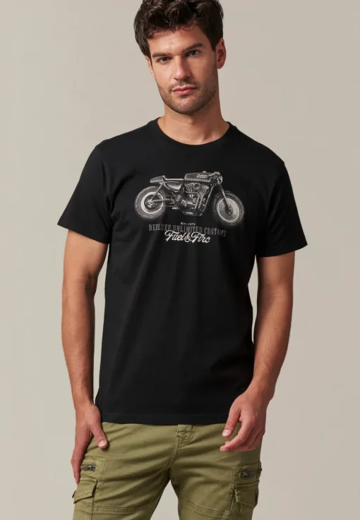 Deeluxe T-Shirt FUEL Black Discount