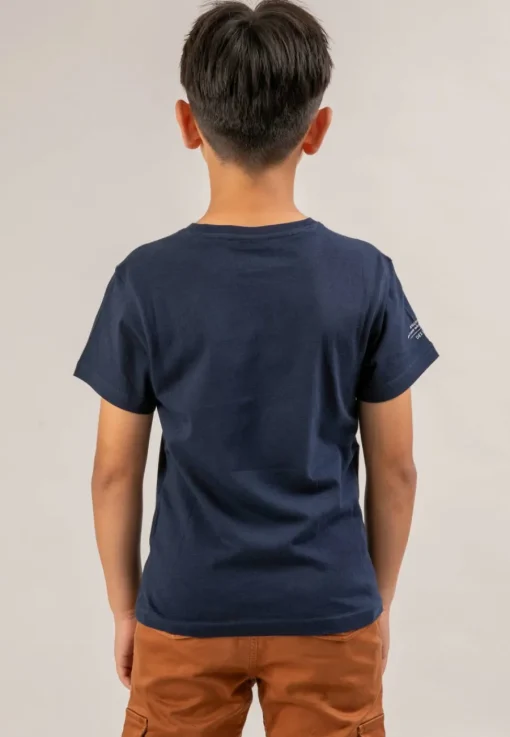 Deeluxe T-Shirt HIDE Navy Outlet