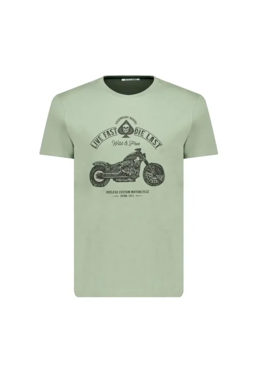 Deeluxe T-Shirt PARK Eucalyptus Clearance