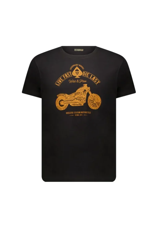 Deeluxe T-Shirt PARK Darkblack Best