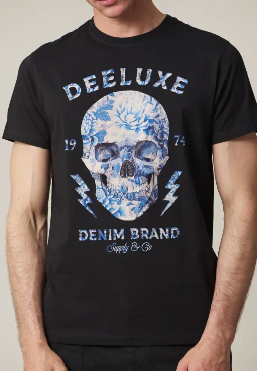 Deeluxe T-Shirt SIDEREAL Black Online