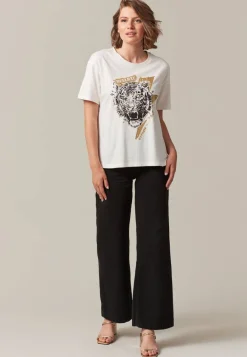 Deeluxe T-shirt TIGER OffWhite Flash Sale