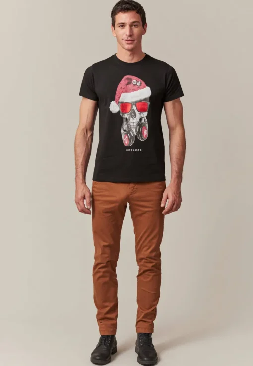 Deeluxe T-Shirt XMAS Black Fashion