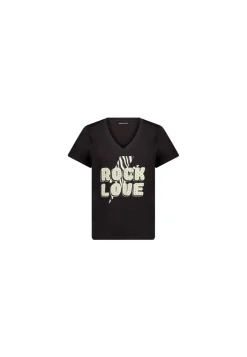 Deeluxe T-Shirt ZEBRA Charcoal Fashion